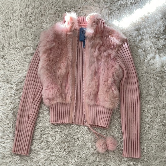 Chilly Willy Fur Trim Sweater - Picture 4 of 6